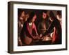 The Dice Players-Georges de La Tour-Framed Giclee Print