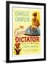 The Dictator, 1940 "The Great Dictator" Directed by Charles Chaplin-null-Framed Giclee Print