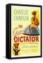 The Dictator, 1940 "The Great Dictator" Directed by Charles Chaplin-null-Framed Stretched Canvas