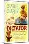 The Dictator, 1940 "The Great Dictator" Directed by Charles Chaplin-null-Mounted Giclee Print