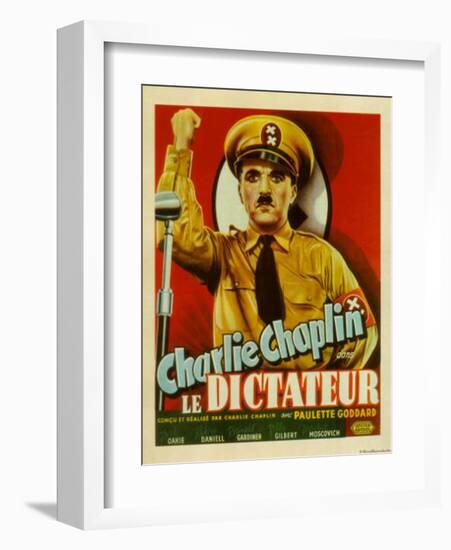 The Dictator-null-Framed Art Print