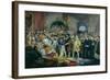 The Diet of Spires, 19 April, 1529 (2nd Diet of Speyer)-George Cattermole-Framed Giclee Print