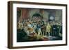 The Diet of Spires, 19 April, 1529 (2nd Diet of Speyer)-George Cattermole-Framed Giclee Print