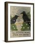 The Difference Between Crow and Raven-Jennie Cooley-Framed Giclee Print