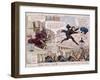 The Difference Between Law and Justice, 1809-Isaac Cruikshank-Framed Giclee Print