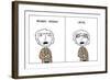 The Difference-Reza Farazmand-Framed Art Print