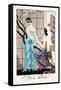 The Difficult Admission-Georges Barbier-Framed Stretched Canvas