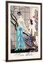 The Difficult Admission-Georges Barbier-Framed Giclee Print