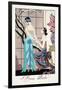 The Difficult Admission-Georges Barbier-Framed Giclee Print