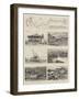 The Difficulties in the Completion of the Panama Canal, Some Views of the Works-null-Framed Giclee Print