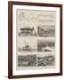 The Difficulties in the Completion of the Panama Canal, Some Views of the Works-null-Framed Giclee Print