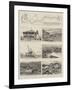 The Difficulties in the Completion of the Panama Canal, Some Views of the Works-null-Framed Giclee Print