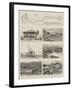 The Difficulties in the Completion of the Panama Canal, Some Views of the Works-null-Framed Giclee Print