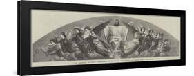 The Diffusion of Gifts, Altar-Piece, for Christ Church, Marylebone-William Cave Thomas-Framed Giclee Print