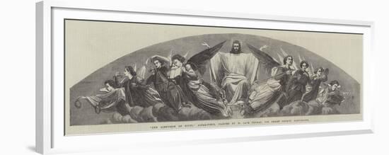 The Diffusion of Gifts, Altar-Piece, for Christ Church, Marylebone-William Cave Thomas-Framed Premium Giclee Print