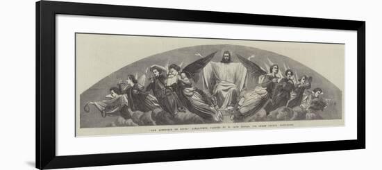 The Diffusion of Gifts, Altar-Piece, for Christ Church, Marylebone-William Cave Thomas-Framed Giclee Print