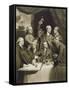 The Dilettanti Society, Engraved by William Say, 1812 (Mezzotint on Paper)-Sir Joshua Reynolds-Framed Stretched Canvas