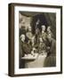 The Dilettanti Society, Engraved by William Say, 1812 (Mezzotint on Paper)-Sir Joshua Reynolds-Framed Giclee Print