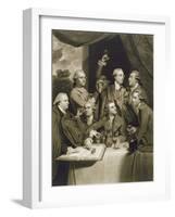 The Dilettanti Society, Engraved by William Say, 1812 (Mezzotint on Paper)-Sir Joshua Reynolds-Framed Giclee Print