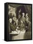 The Dilettanti Society, Engraved by William Say, 1812 (Mezzotint on Paper)-Sir Joshua Reynolds-Framed Stretched Canvas
