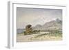 The Diligence from Grenoble to Sassenage, 7th October 1875-Johan-Barthold Jongkind-Framed Giclee Print