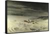 The Diligence in the Snow, 1860-Gustave Courbet-Framed Stretched Canvas