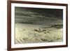 The Diligence in the Snow, 1860-Gustave Courbet-Framed Giclee Print