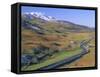 The Dinas Mawddwy to Dolgellau Road, Snowdonia National Park, Gwynedd, Wales, UK, Europe-Duncan Maxwell-Framed Stretched Canvas