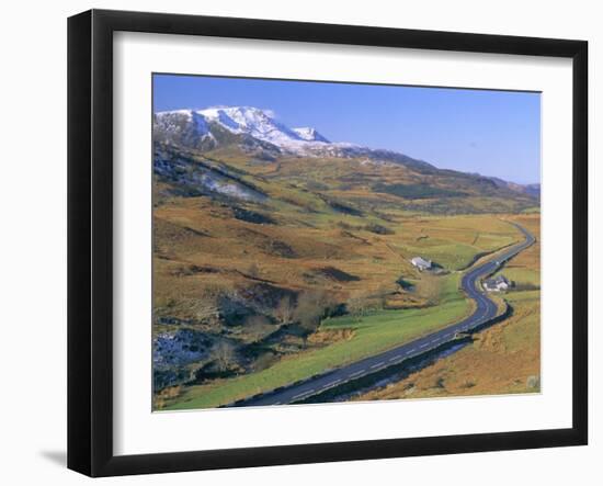 The Dinas Mawddwy to Dolgellau Road, Snowdonia National Park, Gwynedd, Wales, UK, Europe-Duncan Maxwell-Framed Photographic Print