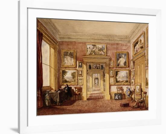 The Dining Room at Thirlestaine House-null-Framed Giclee Print