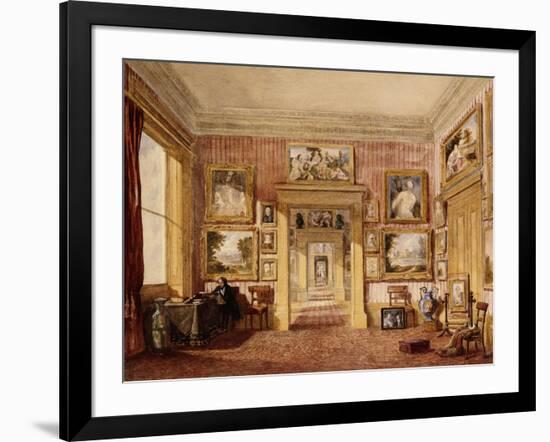 The Dining Room at Thirlestaine House-null-Framed Giclee Print