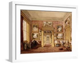 The Dining Room at Thirlestaine House-null-Framed Giclee Print