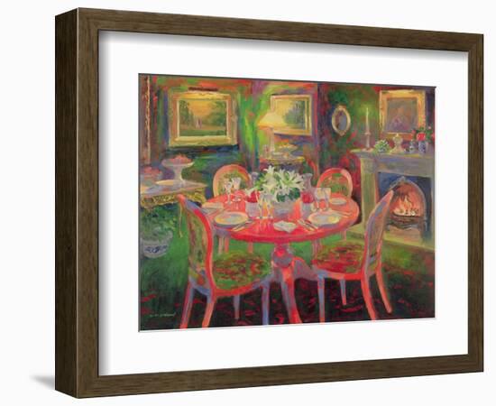 The Dining Room, c.2000-William Ireland-Framed Giclee Print