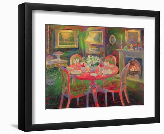 The Dining Room, c.2000-William Ireland-Framed Giclee Print