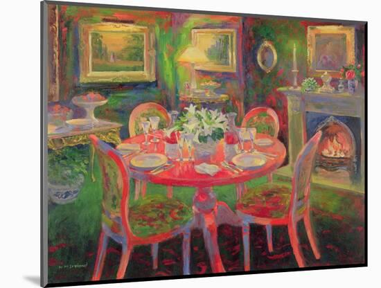 The Dining Room, c.2000-William Ireland-Mounted Giclee Print