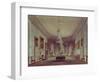 The Dining Room, Frogmore from Pyne's "Royal Residences," 1818-William Henry Pyne-Framed Giclee Print