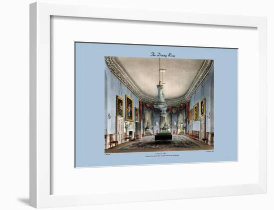 The Dining Room, Frogmore-C. Wild-Framed Art Print