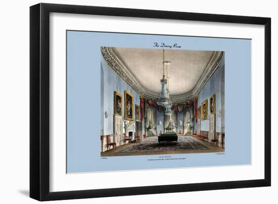 The Dining Room, Frogmore-C. Wild-Framed Art Print