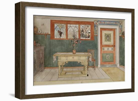 The Dining Room, from 'A Home' series, c.1895-Carl Larsson-Framed Giclee Print
