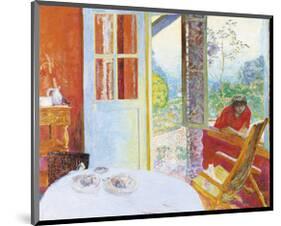 The Dining Room in the Country-Pierre Bonnard-Mounted Premium Giclee Print