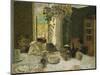 The Dining Room; La Salle a Manger-Edouard Vuillard-Mounted Giclee Print