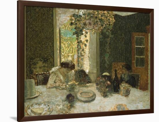 The Dining Room; La Salle a Manger-Edouard Vuillard-Framed Giclee Print