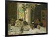 The Dining Room; La Salle a Manger-Edouard Vuillard-Framed Giclee Print