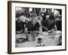 The Dining Room of the Refugee Ship the Ss Sinaia-Robert Hunt-Framed Photographic Print