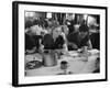 The Dining Room of the Refugee Ship the Ss Sinaia-Robert Hunt-Framed Photographic Print