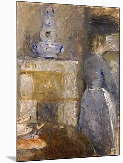 The Dining Room of the Rouart Family, Avenue d'Eylau, 1880-Berthe Morisot-Mounted Giclee Print