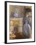 The Dining Room of the Rouart Family, Avenue D'Eylau, 1880-Berthe Morisot-Framed Giclee Print