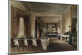 The Dining Room, Osborne House, 1851-James Roberts-Mounted Giclee Print