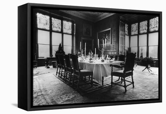 The Dining Room, Wolfeton House, Dorset, England-Simon Marsden-Framed Stretched Canvas