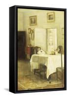 The Dining Room-Carl Holsoe-Framed Stretched Canvas